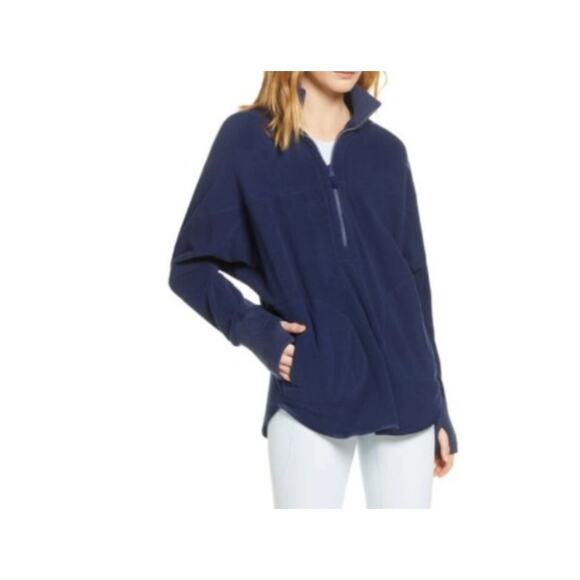 Free People Movement Mountain Dreamin' Half-Zip Pullover Size: Medium - Picture 1 of 6